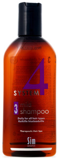 Шампунь Sim Sensitive System 4 Therapeutic Mild Climbazole Shampoo 3, 215 мл