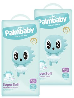 Подгузники-трусики детские Palmbaby Super Soft Premium XXL 15+ кг, 84 шт