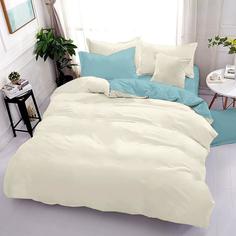 Постельное бельё "Lime Time" сатин comfort Solo Sleep Вальмон 2 спальное евро простыня