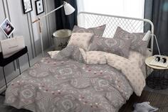 Постельное белье "LUXOR" из поплина 1526 XZ 2 спальное евро простыня Бояртекс