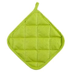 Прихватка "Цвет эмоций" поплин, Лайм 20х20 Традиция