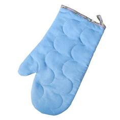 Рукавичка-прихватка "Рейнбоу" поплин, Аквамарин 30х17 Традиция