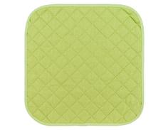 Подушка на стул "Guten Morgen" Leaf green из рогожки; светло-зеленый, 40х40