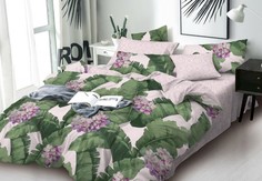 Постельное белье "LUXOR" из поплина 1951 LYY 2 спальное евро простыня Бояртекс