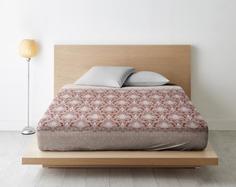 Простыня на резинке из поплина "Ночь Нежна" Восточная принцесса (красная), 140 х 200