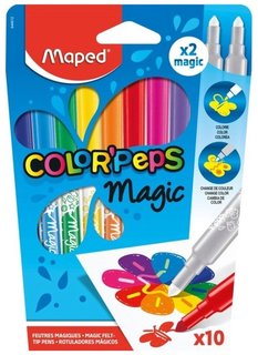 Фломастеры Maped ColorPeps Magic 10 цвето/844612