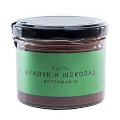 Фундучная паста Фундук и Шоколад Greenmania, 200 гр.