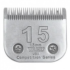 Сменный нож для кошки, собаки Wahl 1,5 мм (#15), стандарт А5, сталь, серебристый