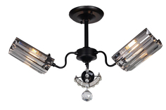 Люстра потолочная 3х60Вт E27 IMEX MD.3581-3-P BK