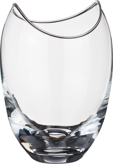 Ваза "Гондола" высота 18 см. Bohemia Crystal_674-293