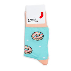 Носки Kawaii Factory Ponchiki голубые 35-39