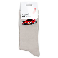 Носки Kawaii Factory Car красные 40-45