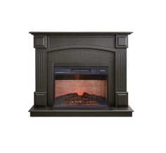 Электрокамин RealFlame Carolina 25,5/24 DN, темный орех