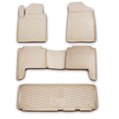 Комплект ковриков в салон автомобиля для Nissan Element (ELEMENT3633210)