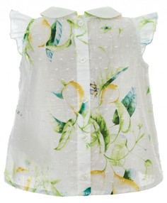 Блузка Gulliver Baby 11832GBC2201 цв. белый р. 74