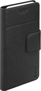 Чехол DEPPA Anycase Wallet для универсальный 5.5-6.5", Black [140006]