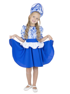 Костюм Вестифика Гжельский Сувенир Детский 152-158 см