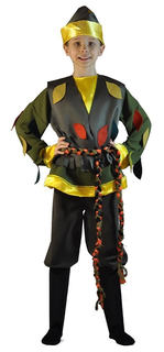 Костюм карнавальный Карнавалия.рф Леший сказочный детский р.32 (122-128 см)