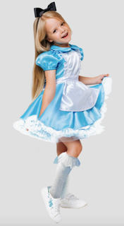 Костюм карнавальный Пуговка Алиса в стране чудес детский р.30 (116 см) Батик