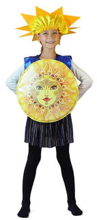 Костюм карнавальный Карнавалия.рф Солнышко детский р.26-34 (94-128 см)