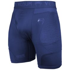 Компрессионные шорты Venum G-fit Navy Blue L