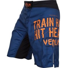 Шорты ММА Venum Train Hard Hit Heavy Blue XL