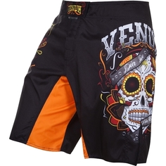 Шорты ММА Venum Santa Muerte 2.0 Black/Orange L