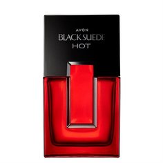 Туалетная вода AVON Black Suede Hot для него 75 мл