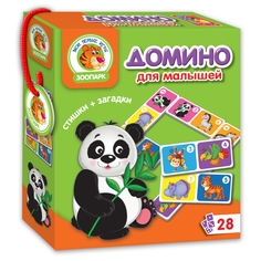 Настольная игра Vladi Toys Зоопарк: Домино (VT2100-02)