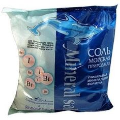 Соль для ванн ГРИН ПРОМ морская йодобромная 1000 г