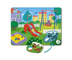 Пазл-сортер Во дворе Dodo