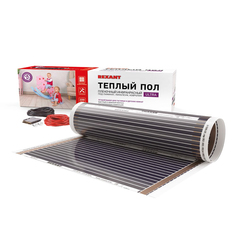 Пленочный теплый пол REXANT Ultra RXM 220 15 м2 / 0,5 х 30 м/ 3300 Вт