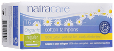 Био тампоны Natracare Regular с аппликатором, 16 шт.
