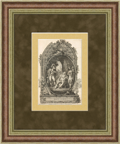 Гравюра по пьесе Шекспира "Иоанн Безземельный", от 1788 года Rarita