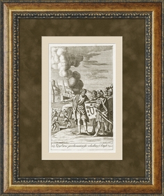Восстановление Иерусалимского храма, гравюра 1701 года Rarita