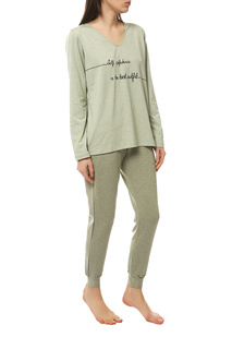 Лонгслив женский BlackSpade BS50361 зеленый 48