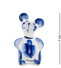 Фигурка "Мышка-Софи" мал. (Гжельский фарфор) Art East