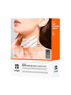 Маска для шеи против возрастных морщин Avajar Perfect Neck Age Wrinkle Control Mask