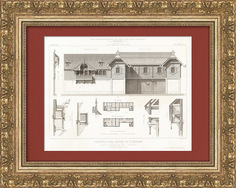 Русский и шведский рестораны на Всемирной выставке 1867 г. в Париже. Гравюра, 1870 г. Rarita