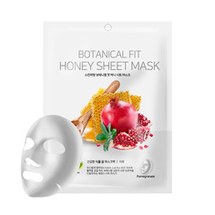 Маска с мёдом и гранатом Botanical Fit Honey Sheet Mask Pomegranate 10 шт Nohj