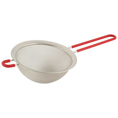 Сито-дуршлаг SETACСIO, диам. 18 см (нерж. сталь, силикон.рукоятка) Mallony