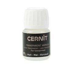 Лак для полимерной глины акриловый матовый 30 мл Cernit №001 (на водной основе) Cernit