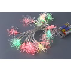 Новогодняя электрическая гирлянда Arti-M Снежинки arm388036 3 м разноцветный