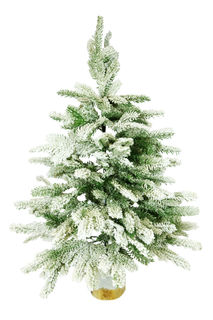 Ель искусственная Christmas 1073250 9183-4 90 см зеленая заснеженная