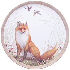 Поднос сервировочный agness "Охота" 33*2,1 см Agness_898-042