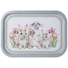 Поднос agness "Ирис" 28,5*40 см Agness_949-011