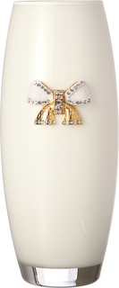 Ваза флора белая высота 26 см Pasabahce_802-160701