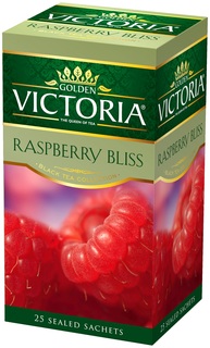 Чай Victoria Raspberry Bliss со вкусом малины 25 пакетиков