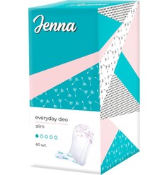 Прокладки Jenna Everyday Deo Slim ежедневные 60 шт