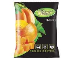 Тыква Polvit кубики замороженная 400 г